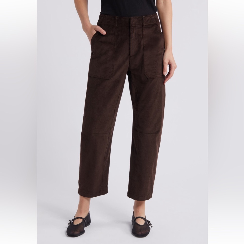 Rag and Bone Leyton Corduroy Pants in Dark Brown
